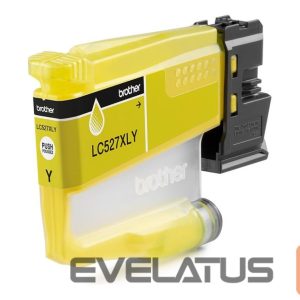 Aksesuāri un izejmateriāli Brother  LC527XLY Yellow High Yield Inkjet Cartridge | 