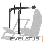 TV kronšteini Next Level Racing  | F-GT Monitor Stand | Height, tilt | 27-65 " | Maximum weight (capacity) 60 kg | Black 