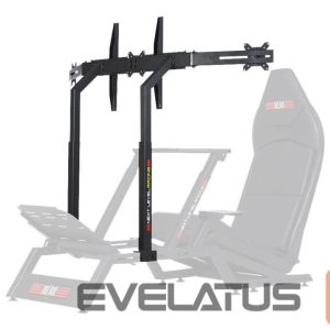 TV kronšteini Next Level Racing  | F-GT Monitor Stand | Height, tilt | 27-65 " | Maximum weight (capacity) 60 kg | Black 
