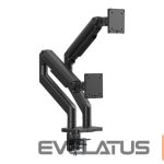 TV kronšteini Digitus  Dual Monitor Mount, 2x 45", 2x 20 kg 