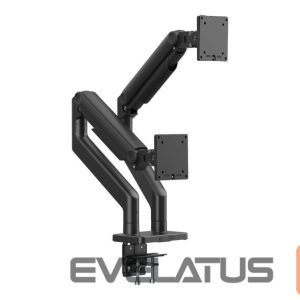 TV kronšteini Digitus  Dual Monitor Mount, 2x 45", 2x 20 kg 