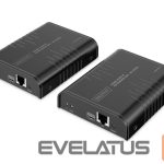 Serveru  - Citi piederumi Digitus  HDMI KVM IP Extender Set, 4K/60Hz 