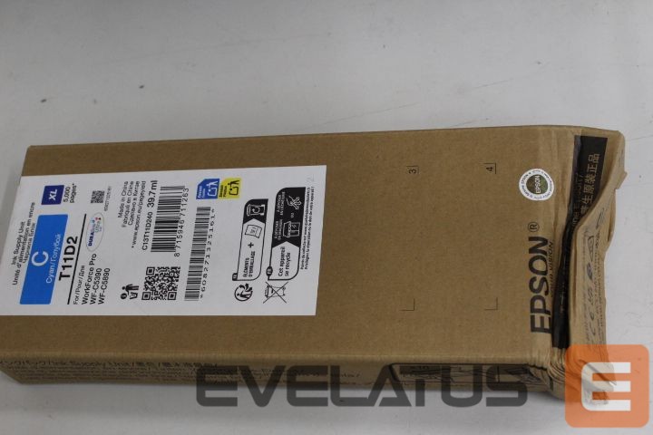 Aksesuāri un izejmateriāli EPSON SALE OUT. Singlepack Ink Cartridge XL Cyan | SALE OUT. C13T11D240 | Ink cartrige | Cyan | DAMAGED PACKAGING