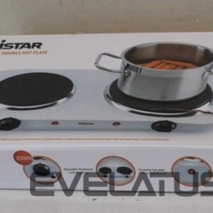 Mini cepeškrāsnis Tristar  SALE OUT.  Free standing table hob | KP-6245 | Number of burners/cooking zones 2 | Rotary | White | DAMAGED PACKAGING | Electric 