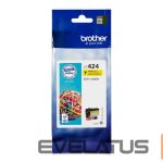 Aksesuāri un izejmateriāli Brother  LC-424Y | Ink Cartridge | Yellow 