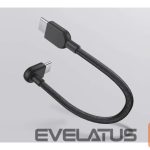 Kabelis Xiaomi  3A Braided USB-C to USB-C Cable (10cm) | 