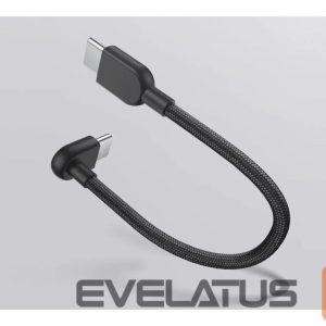 Kabelis Xiaomi  3A Braided USB-C to USB-C Cable (10cm) | 