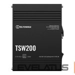 Serveru  - Citi piederumi Teltonika  TSW200 Ethernet Switch 8x1GbE, PoE+ (TSW2000000B0) | 