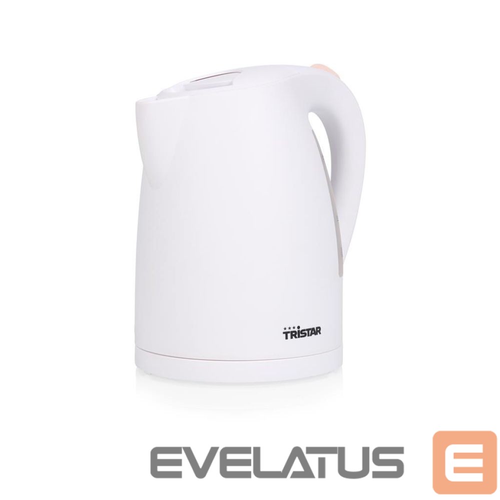 Tējkanna Tristar Kettle | WK-1345 | Electric | 2200 W | 1.7 L | Plastic | 360° rotational base | White