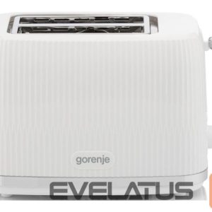 Tosters GORENJE  T850DPW Toaster, Power 850 W, 2 slots, White | 