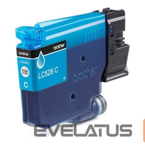 Aksesuāri un izejmateriāli Brother  LC528C Cyan High Yield Inkjet Cartridge | 