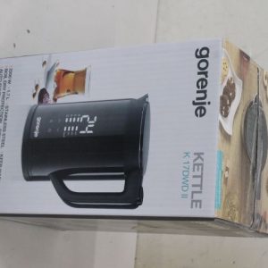 Tējkanna GORENJE  SALE OUT.  |  Kettle | K17DWDII | Electric | 2200 W | 1.7 L | Stainless Steel | 360° rotational base | Black | DEMO, SCRATCHED 