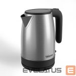 Tējkanna Tristar  Kettle | WK-1348 | Electric | 2200 W | 1.7 L | Stainless steel | 360° rotational base | Stainless Steel/Black 