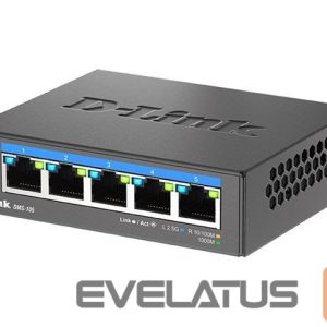Serveru  - Citi piederumi D-link  DMS-105/E 5-Port 2.5G Multi-Gigabit Desktop Switch | 