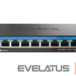 Serveru  - Citi piederumi D-link  DMS-108/E 8-Port 2.5G Multi-Gigabit Desktop Switch | 