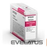 Aksesuāri un izejmateriāli EPSON  T85030N Singlepack ink, Vivid Magenta |   | T8503 |  T8503 - vivid magenta - original - ink cartridge | Ink cartridge | Vivid magenta 