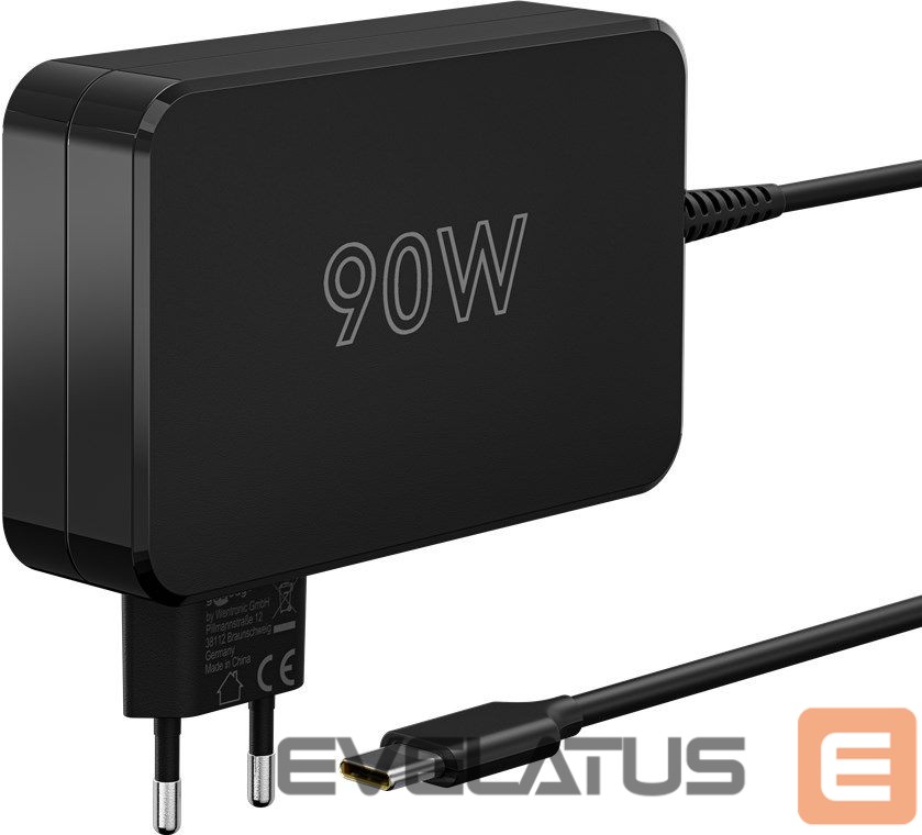 Kontrolieris Goobay USB-C Charger for Laptops (90 W) | 65420