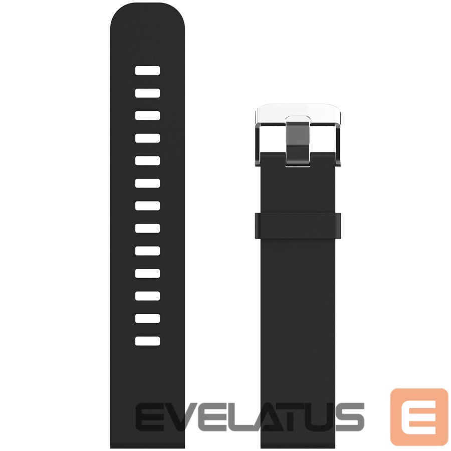 Viedpulksteni Canyon CANYON Lollypop SW-63, Smart watch, 1.3inches IPS full touch screen, Round watch, IP68 waterproof, multi-sport mode, BT5.0, compatibility with iOS and android, black, Host: 25.2*42.5*10.7mm, Strap: 20*250mm, 45g