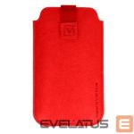 Maciņš universāla kabata iLike Universal Leather Pocket Case XL Red