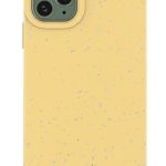 Aizmugurējais vāciņš iLike Apple iPhone 11 Silicone Cover Phone Cover Yellow