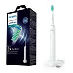 Zobu birste Philips  Electric toothbrush HX3651/13 Sonicare Series 2100 Rechargeable, For adults, Number of brush heads included 1, Number of teeth brushing modes 1, White 