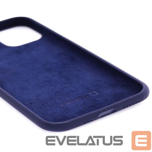 Aizmugurējais vāciņš Evelatus Apple iPhone 11 Pro Premium Soft Touch Silicone Case Dark Blue