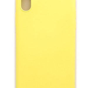 Aizmugurējais vāciņš Evelatus Apple iPhone X/Xs Nano Silicone Case Soft Touch TPU Yellow