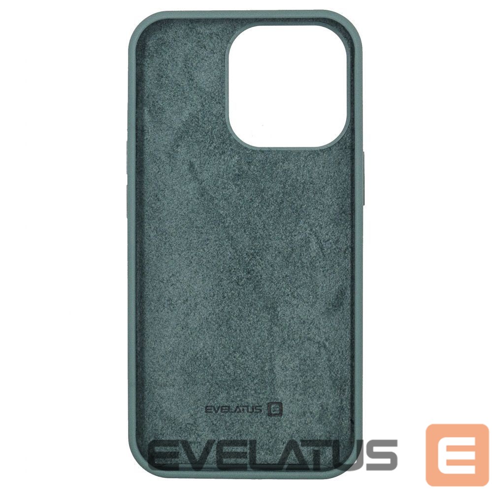 Aizmugurējais vāciņš Evelatus Apple iPhone 13 Pro Premium Soft TouchSilicone Case Pine Green