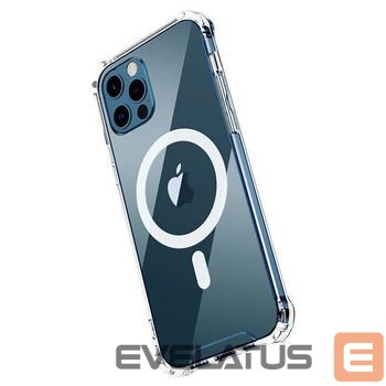 Aizmugurējais vāciņš iLike Apple iPhone 13 MagSilicone Case Transparent