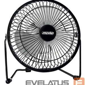 Ventilators Mesko  Fan MS 7322 Desk Fan USB, Number of speeds 1, 4.5 W, Oscillation, Diameter 15 cm, Black 