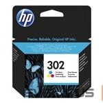 Aksesuāri un izejmateriāli HP  HP 302 Tri-color ink 165 pages 