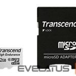 Atmiņas kartes Transcend  microSDXC 32 GB Class 10 + SD Adapter 