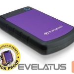Cietais disks HDD Transcend  External HDD||StoreJet|1TB|USB 3.0|Colour Purple|TS1TSJ25H3P 