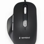 Datora pele Gembird  MOUSE USB OPTICAL/BLACK MUS-6B-02 