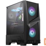 Datoru korpusi MSI  Case||MAG Forge 100R|MidiTower|Not included|ATX|MicroATX|MiniITX|Colour Black|MAGFORGE100R 