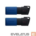 Zibatmiņa Kingston  MEMORY DRIVE FLASH USB3.2/64GB 2PK DTXM/64GB-2P 