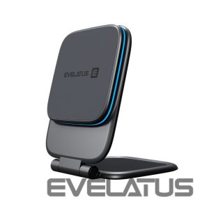 Universāls turētājs (Popsocket) Evelatus  MagSafe Qi wireless charging magnet mount (for Car Screen/dashboard, laptop, tablet, monitor) Black
