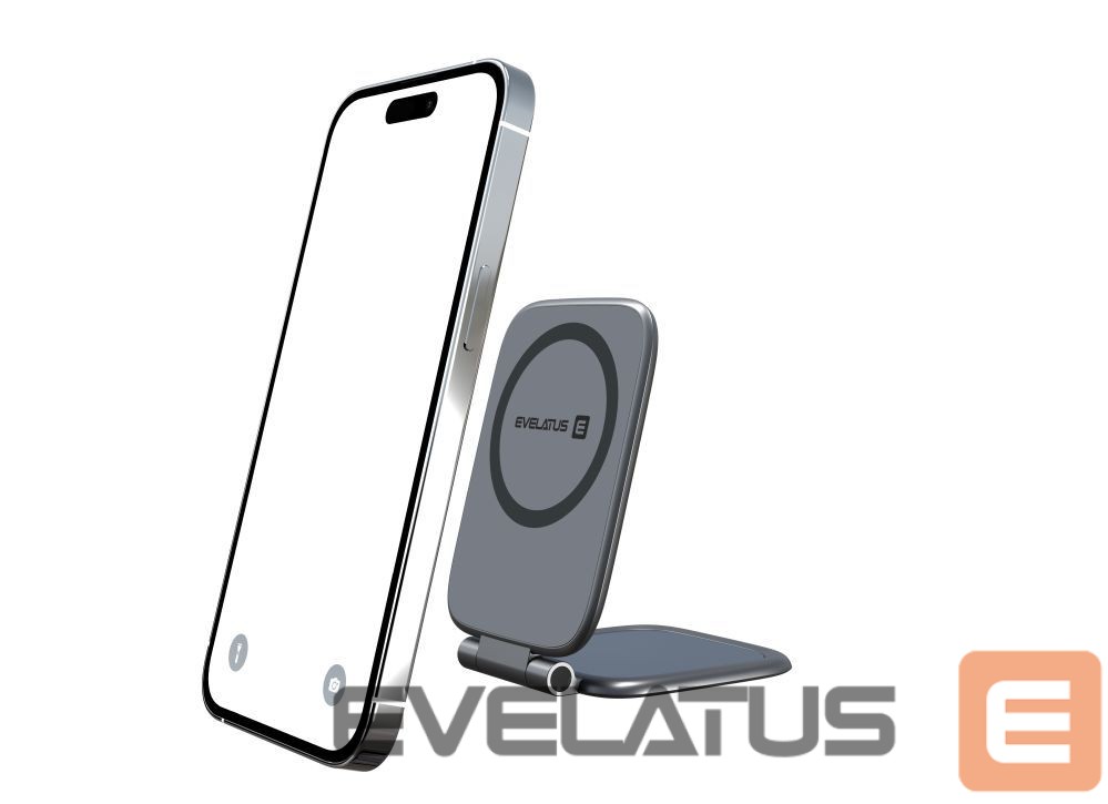 Universāls turētājs (Popsocket) Evelatus MagSafe NON-Qi magnet mount (for Car Screen/dashboard, laptop, tablet, monitor) Black