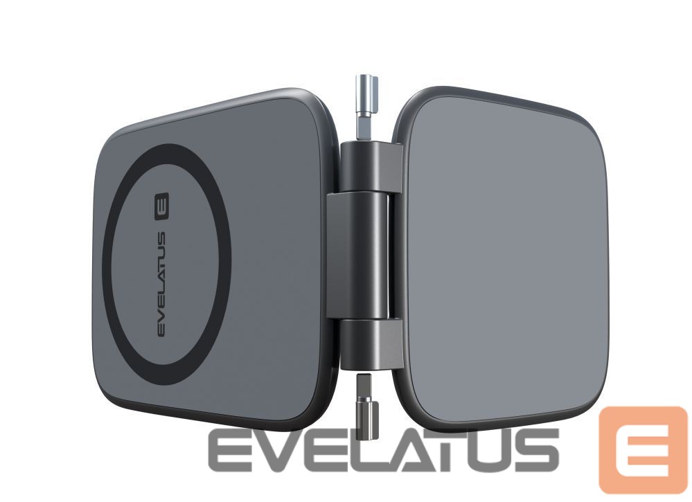 Universāls turētājs (Popsocket) Evelatus MagSafe NON-Qi magnet mount (for Car Screen/dashboard, laptop, tablet, monitor) Black
