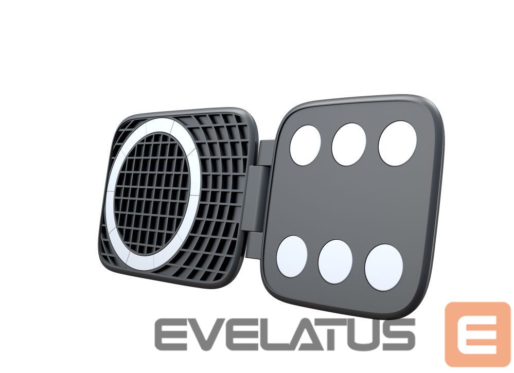 Universāls turētājs (Popsocket) Evelatus MagSafe NON-Qi magnet mount (for Car Screen/dashboard, laptop, tablet, monitor) Black