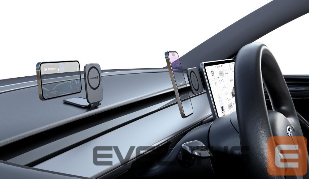 Universāls turētājs (Popsocket) Evelatus MagSafe NON-Qi magnet mount (for Car Screen/dashboard, laptop, tablet, monitor) Black