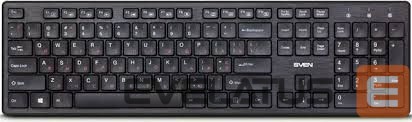 Datora tastatūra Sven KB-E5800W Black