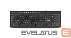 Datora tastatūra Sven KB-E5800W Black