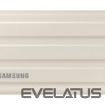 Datoru piederumi Samsung  SAMSUNG Portable SSD T7 Shield 1TB beige 