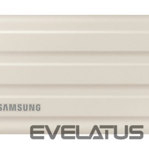Datoru piederumi Samsung  SAMSUNG Portable SSD T7 Shield 1TB beige 