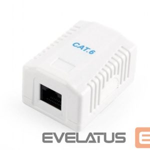 Nevadāms centrmezgls Gembird  CABLE ACC MOUNT BOX CAT6 UPT/NCAC-1U6-01 