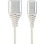 Kabelis Gembird  CABLE USB2 TO MICRO-USB 2M/CC-USB2B-AMMBM-2M-BW2 