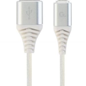 Kabelis Gembird  CABLE USB2 TO MICRO-USB 2M/CC-USB2B-AMMBM-2M-BW2 