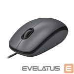 Datora pele Logitech  MOUSE USB OPTICAL M100/BLACK 910-006652 
