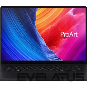 Portatīvais dators Asus  Notebook||ProArt|H7606WP-SR231X Copilot+ PC|CPU AMD Ryzen AI 9 HX|370|2 GHz|16 "|2880 x 1800 pixels|Yes|RAM 64 GB|LPDDR5x-SDRAM|SSD 2000 GB|Discrete graphics NVIDIA GeForce RTX 5070|8 GB|On-board graphics Yes|OS installed Windows 11 Pro|Colour Black|Weight 1.85 kg|90NB15K1-M00LB0 